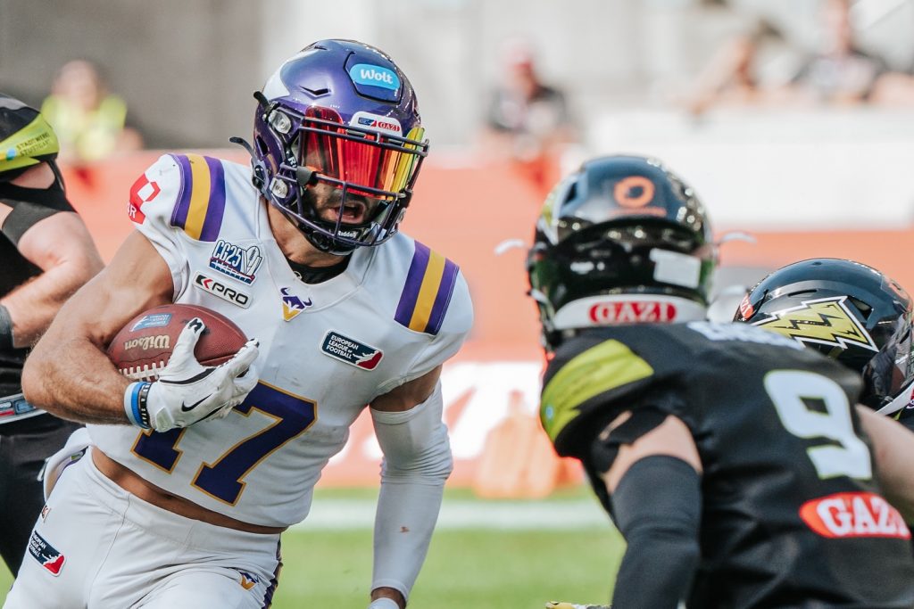 Great opportunity to photograph the ELF Championchip Game between Stuttgart Surge and the Vienna Vikings. Congratulations to Surge.

#Gameday #stuttgartsurge #viennavikings #championchip #vfb