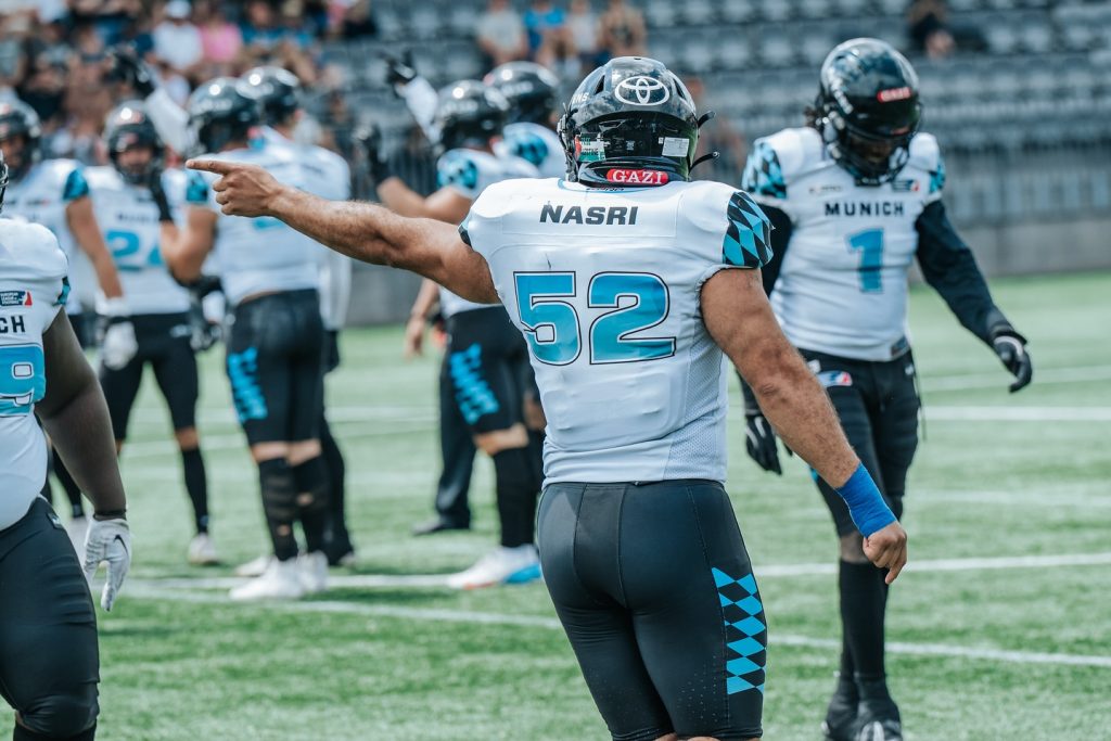 One game at a time. 
Next week – next W. We’re locked in.

#munich #ravens #munichravens #gameday #roadtoplayoffs #win #switzerland #helveticmercenaries