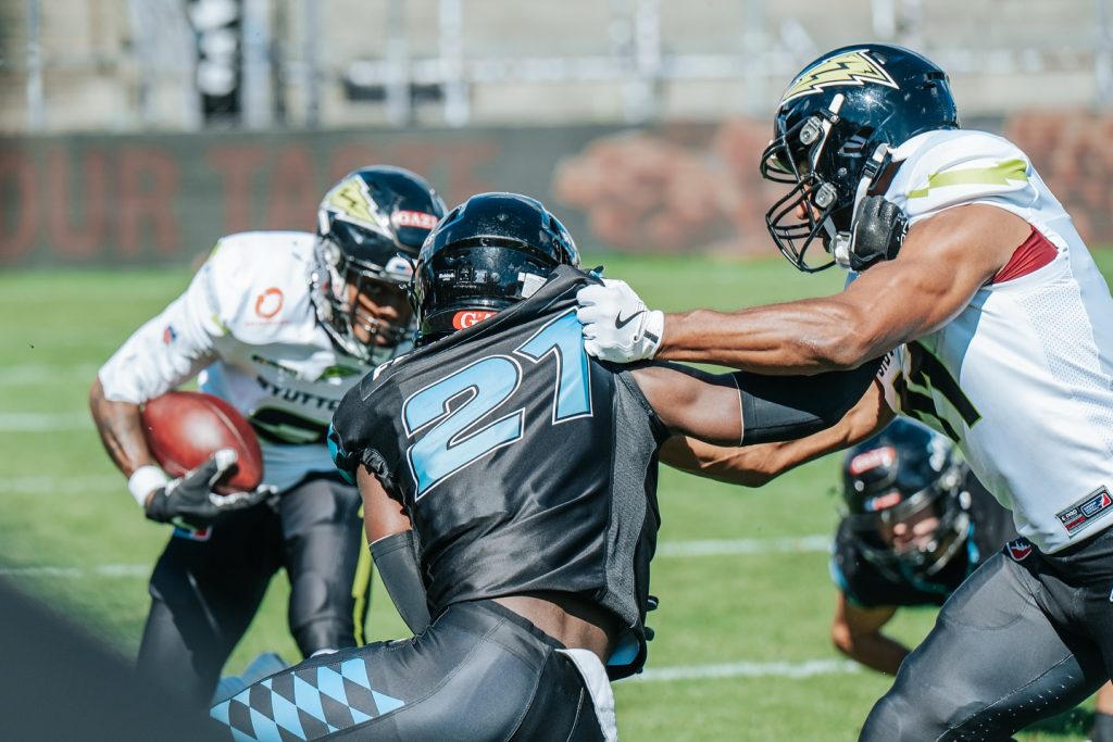 From the first whistle to the last, we left everything out there. The season ends, the legacy continues. Grateful be a part of it 

#munich #ravens #munichravens #gameday #semifinals #stuttgart #surge #football