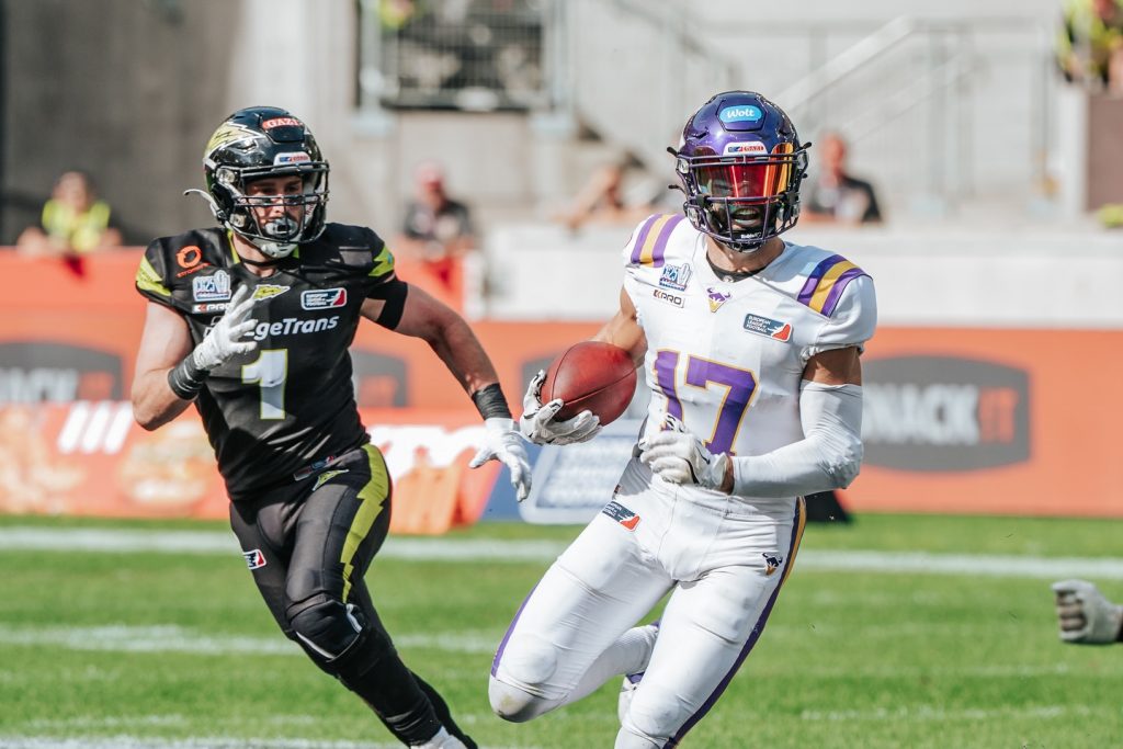 Great opportunity to photograph the ELF Championchip Game between Stuttgart Surge and the Vienna Vikings. Congratulations to Surge.

#Gameday #stuttgartsurge #viennavikings #championchip #vfb